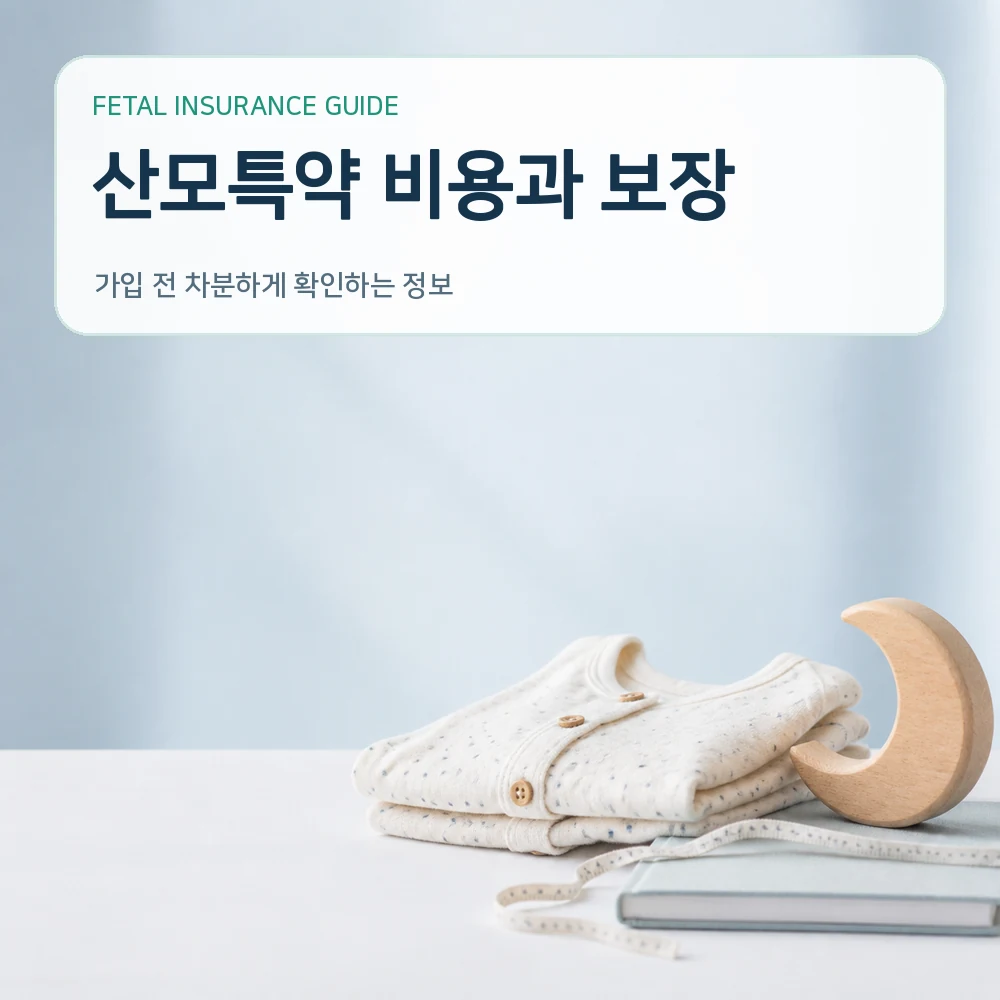 태아보험 산모특약 비용과 보장