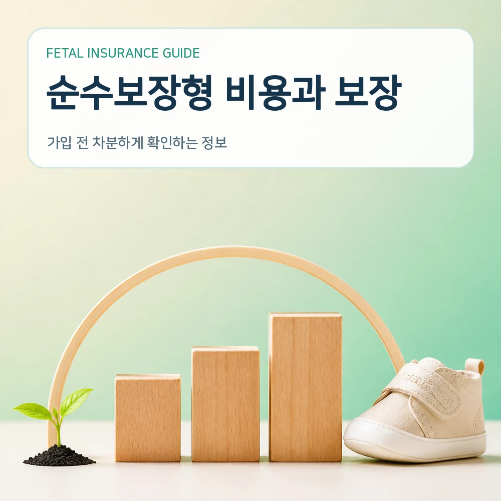 태아보험 순수보장형 비용과 보장