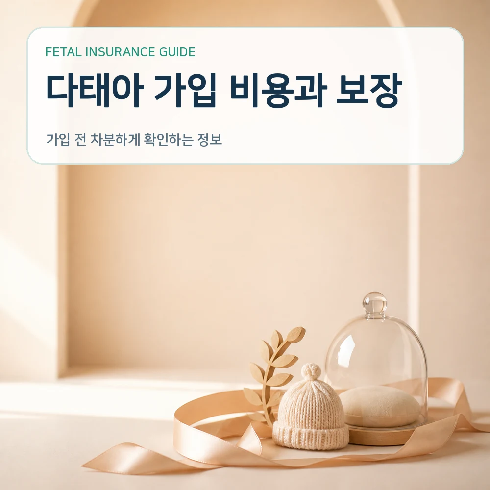 태아보험 다태아 가입 비용과 보장